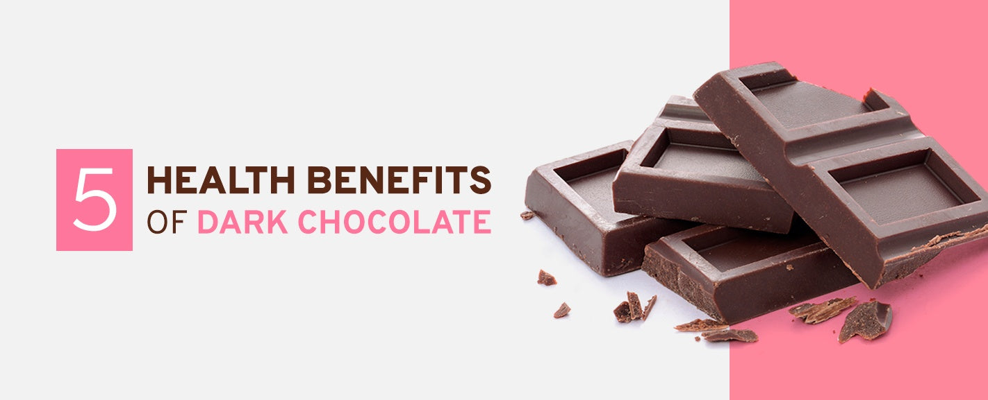 5 Health Benefits of Dark Chocolate