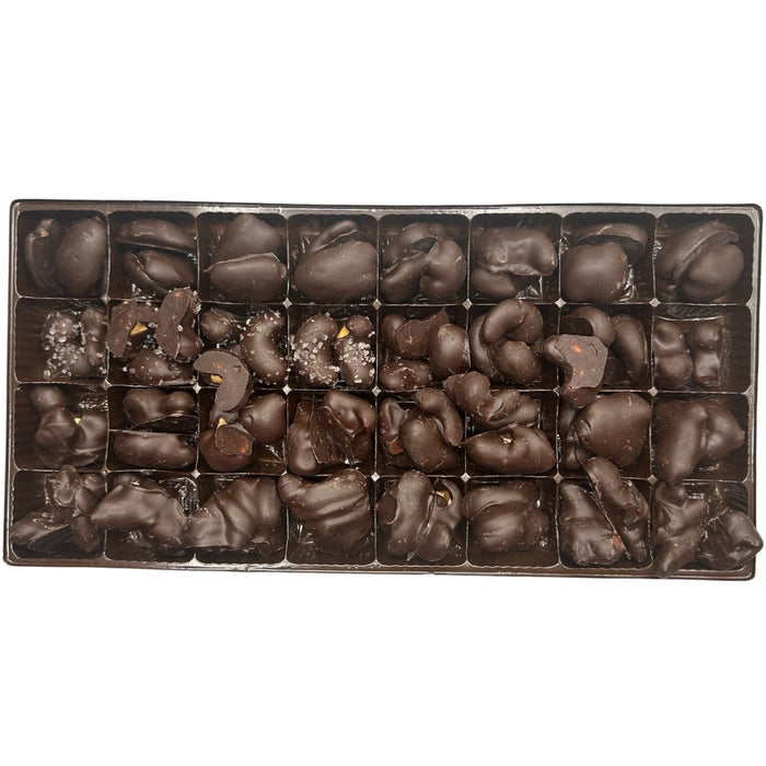GIFT BOX - NUT ASSORTMENT DARK CHOCOLATE