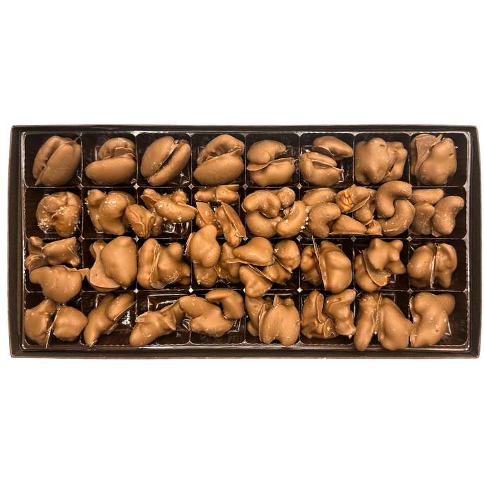 GIFT BOX - NUT ASSORTMENT MILK CHOCOLATE