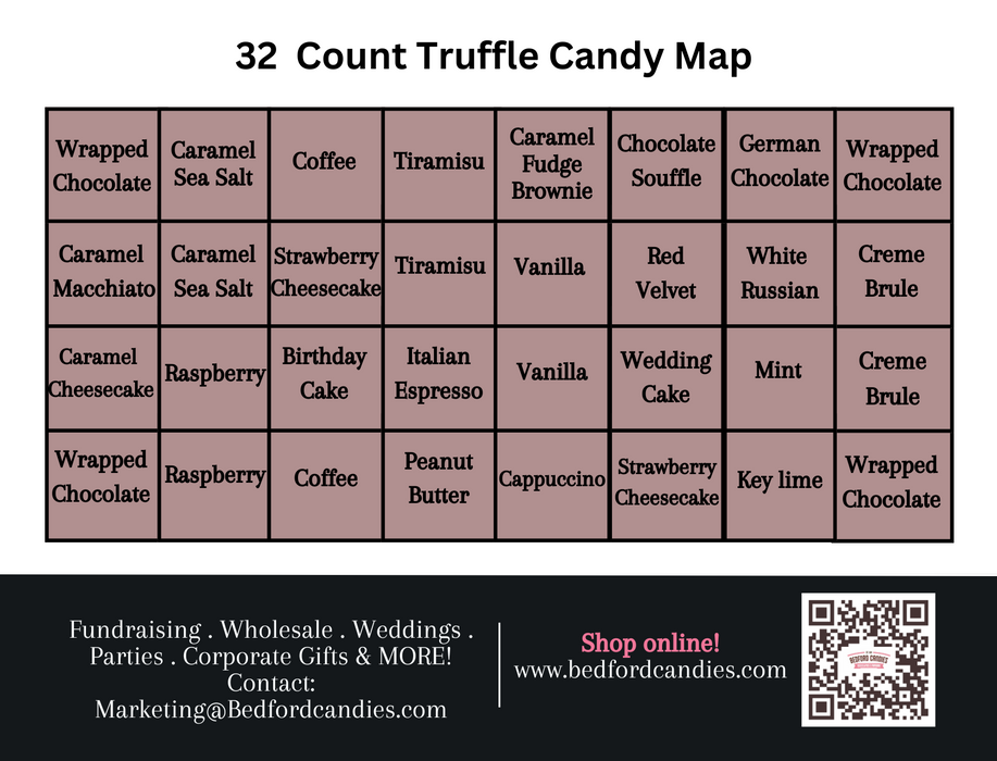 GIFT BOX - TRUFFLE ASSORTMENT - 32 COUNT