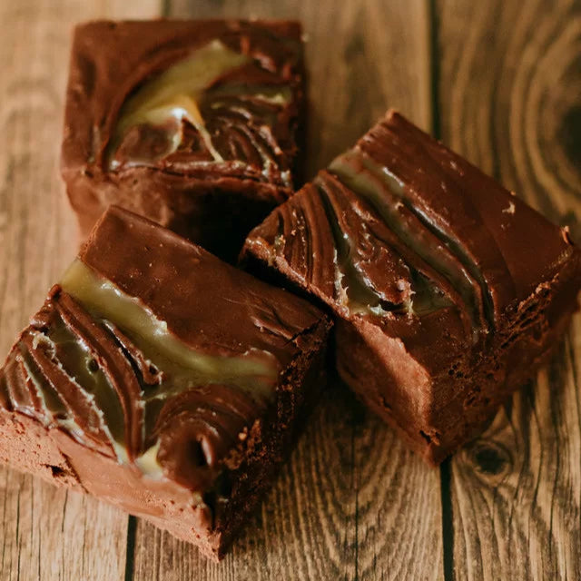 Homemade Fudge - Chocolate Caramel Cheesecake