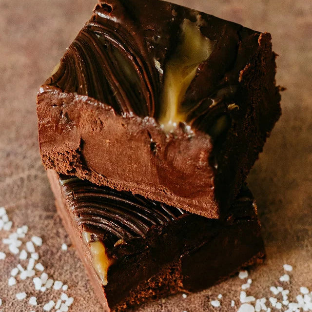 Homemade Fudge - Chocolate Salted Caramel