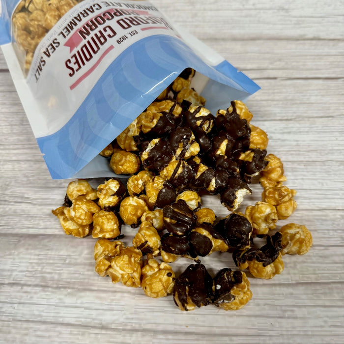 Dark Chocolate Caramel Sea Salt Gourmet Popcorn
