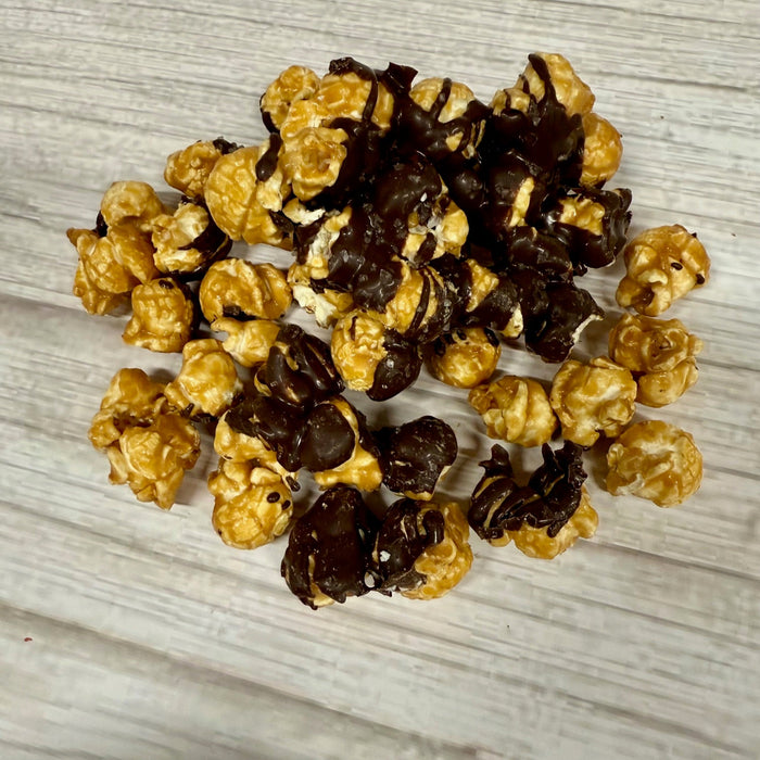Dark Chocolate Caramel Sea Salt Gourmet Popcorn