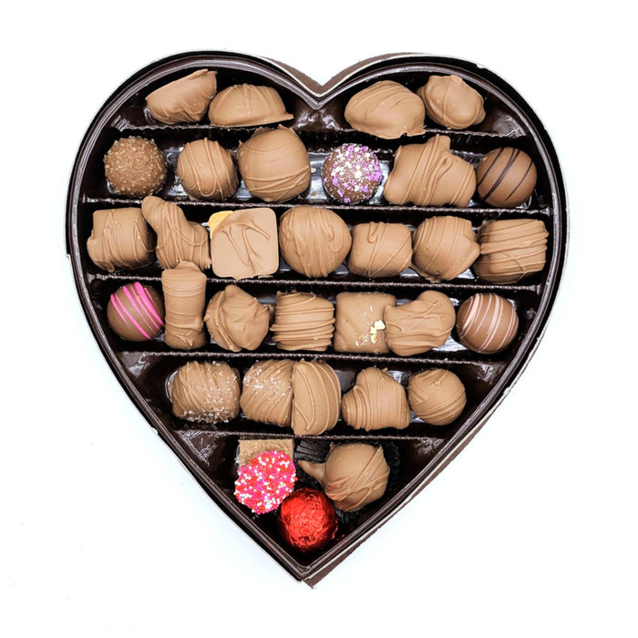 Valentine - Heart Box - Assorted Milk Chocolate 16oz