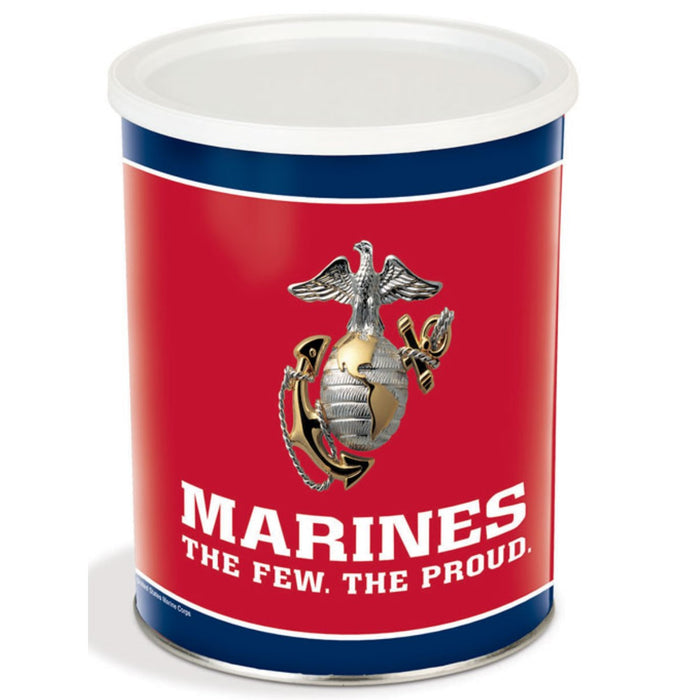 POPCORN TIN - Marines - 1 Gallon