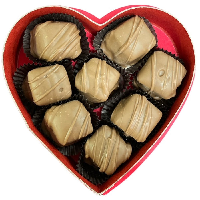 Valentine - Heart Box - Peanut Butter Melties 4oz