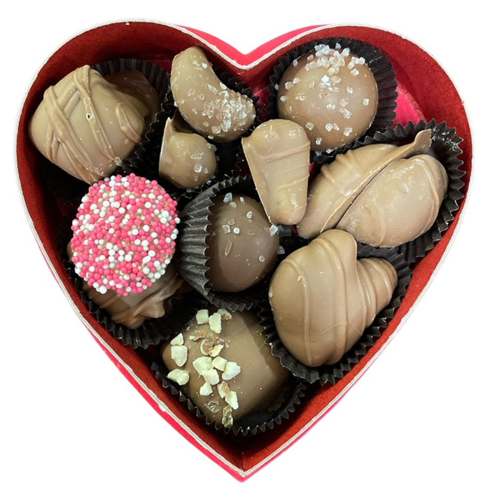 Valentine - Heart Box - Assorted Milk Chocolate 4oz