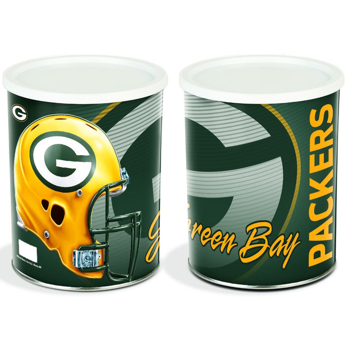 POPCORN TIN - Packers - 1 Gallon