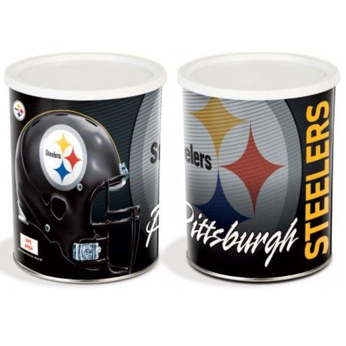 POPCORN TIN - Pittsburgh Steelers - 1 Gallon