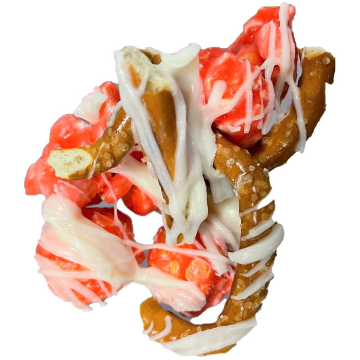 Strawberry Pretzel Salad Gourmet Popcorn (Medium Bag)