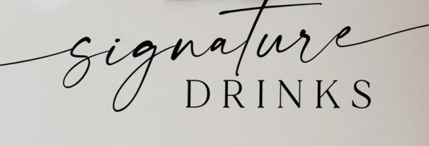 AJ's Featured Drinks
