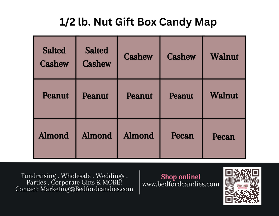 GIFT BOX - NUT ASSORTMENT MILK CHOCOLATE