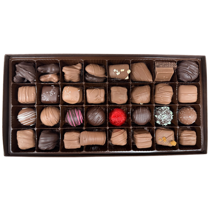 GIFT BOX - ASSORTED MILK & DARK CHOCOLATE