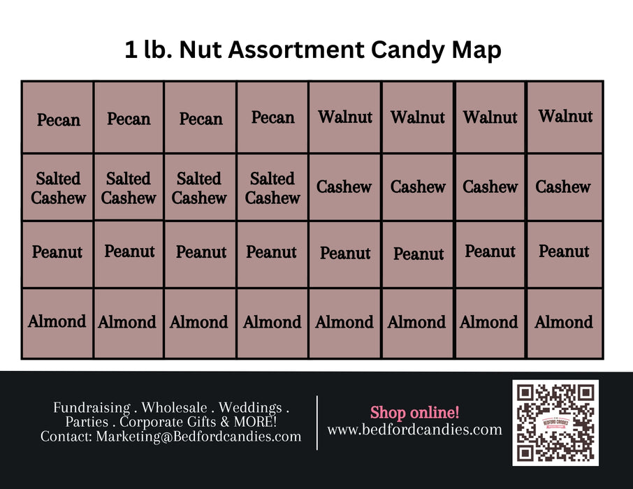 GIFT BOX - NUT ASSORTMENT DARK CHOCOLATE