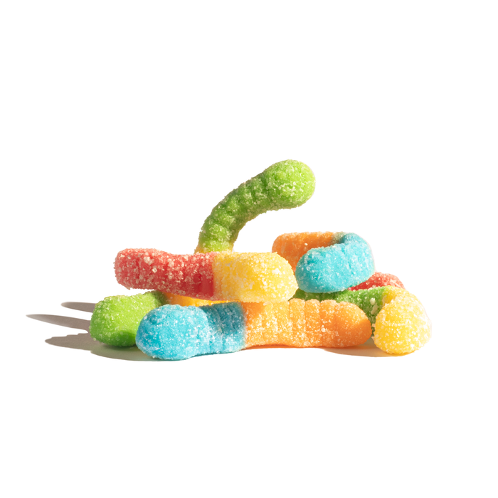 EASTER - CANDY - Sour Gummi Worms Cone