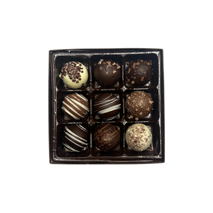 GIFT BOX - TRUFFLE ASSORTMENT - 9 COUNT