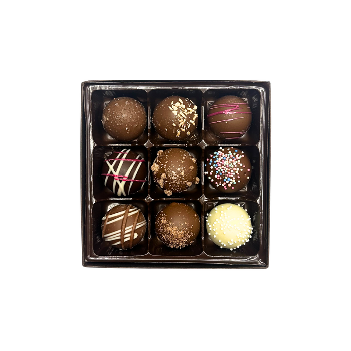 GIFT BOX - TRUFFLE ASSORTMENT - 9 COUNT