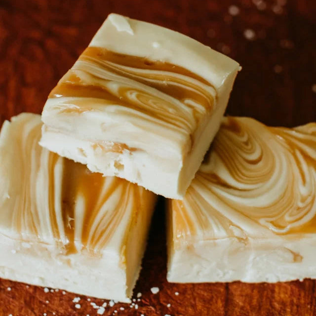 Homemade Fudge - Bourbon Salted Caramel