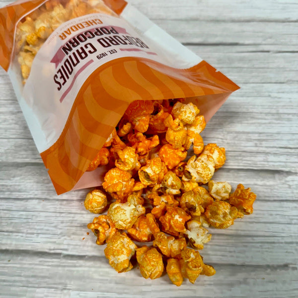 Cheddar Gourmet Popcorn – Bold Cheesy Flavor — Bedford Candies