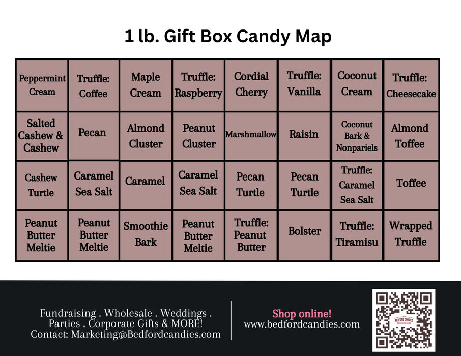 GIFT BOX - ASSORTED MILK & DARK CHOCOLATE