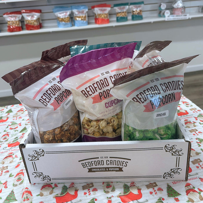 Seasonal Popcorn Sampler