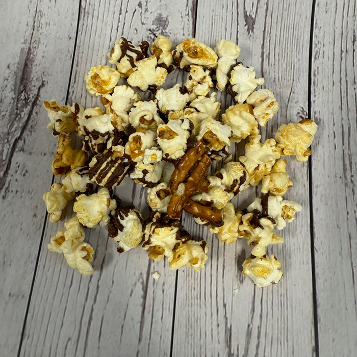 Chocolate Pretzel Gourmet Popcorn