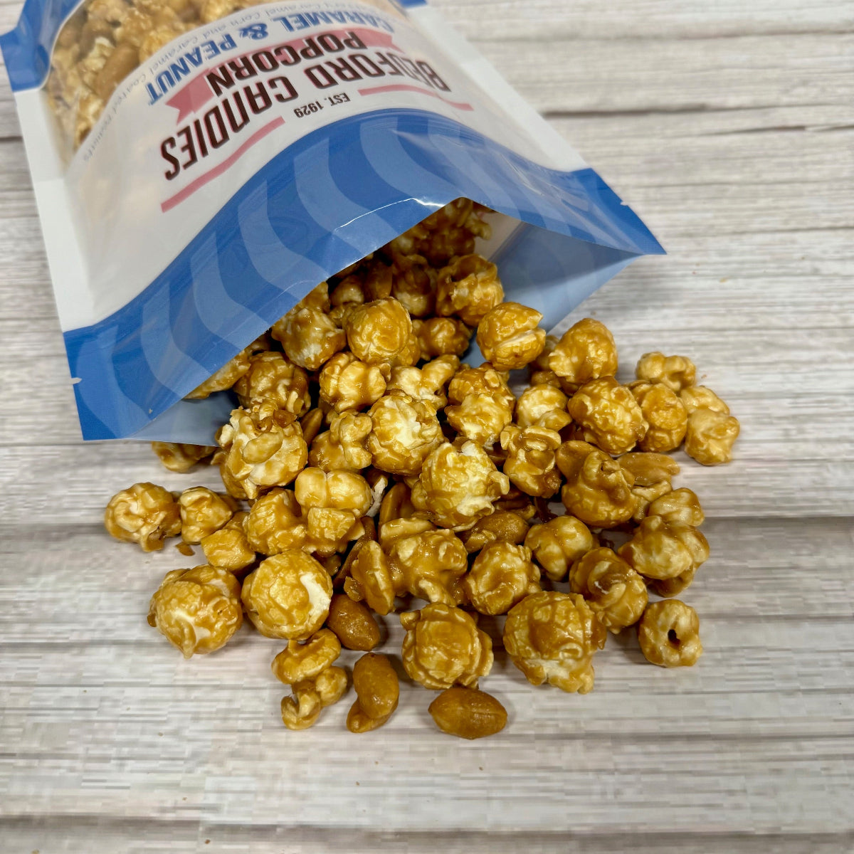 Caramel Peanut Gourmet Popcorn – Sweet & Savory Snack Mix