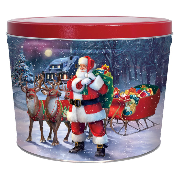 Holiday Popcorn & Chocolate Set - 2 Gallon