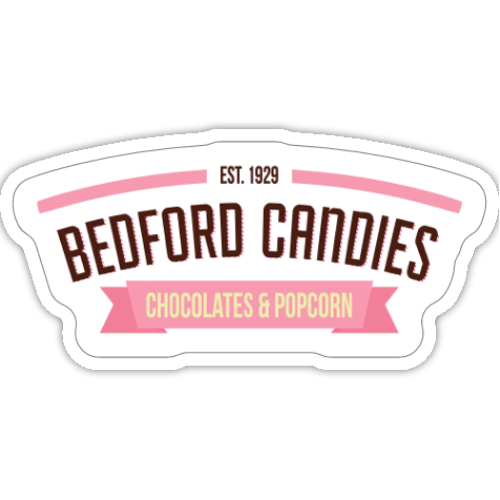 Sticker - Bedford Candies Logo