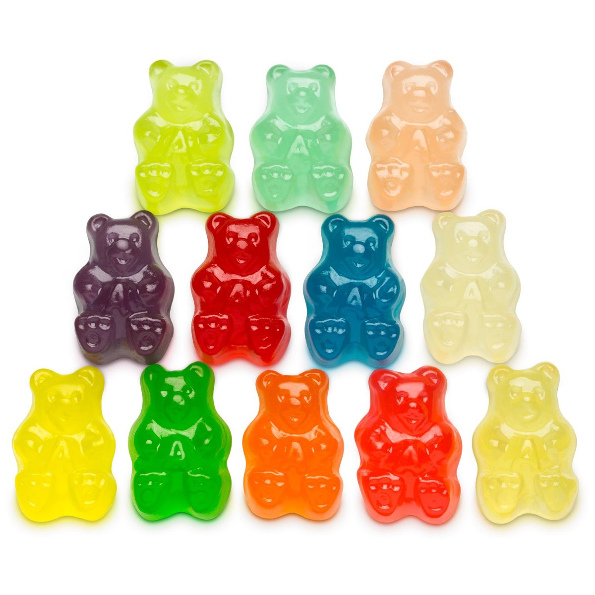 12 Flavor Gummi Bears, Candies