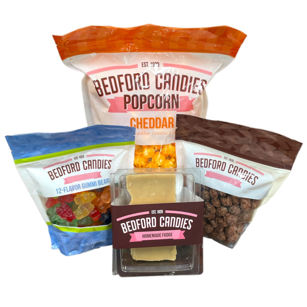 Bedford Candies | Gourmet Popcorn, Handcrafted Chocolate, & More!