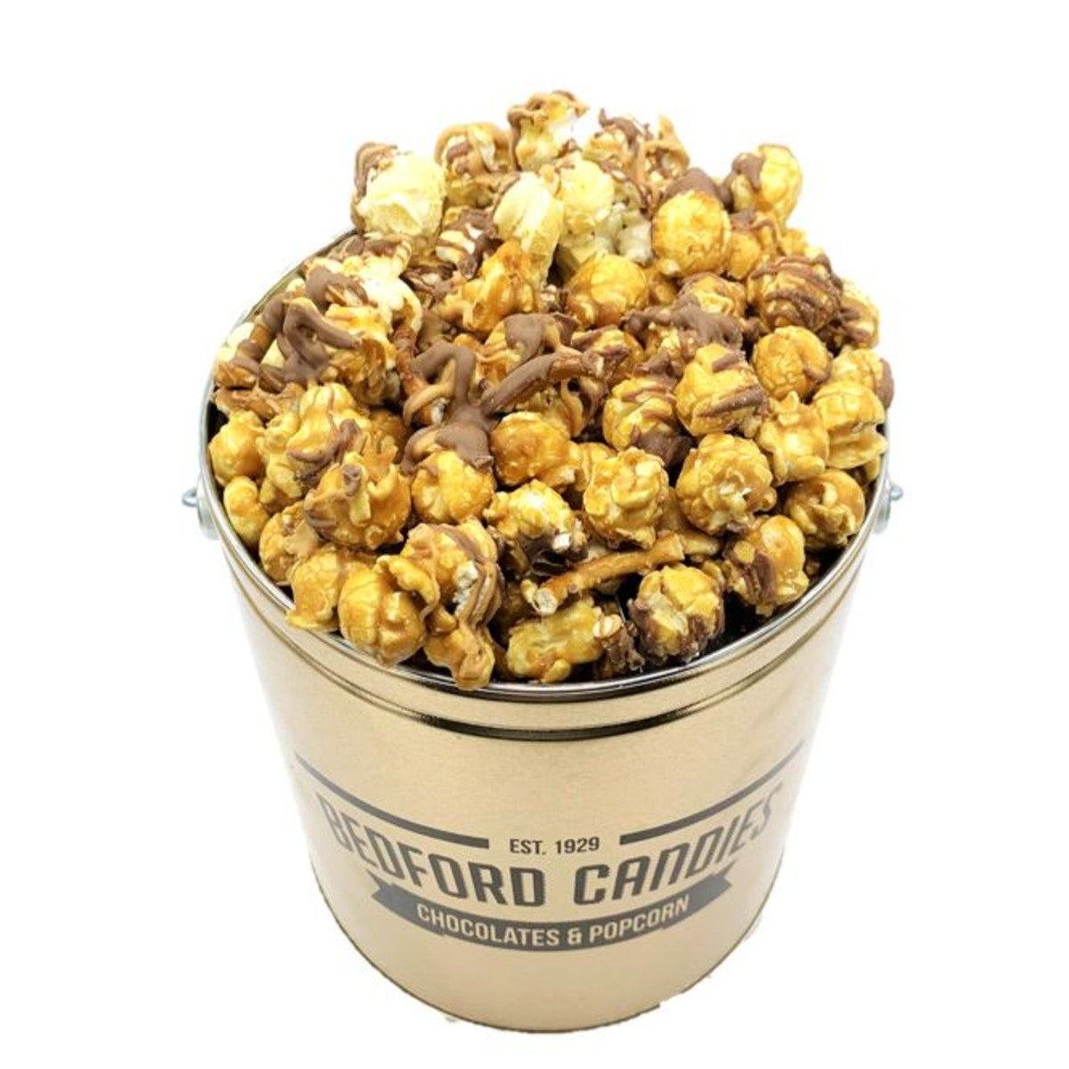 Favorites Popcorn Tin Bedford Candies — Bedford Candies