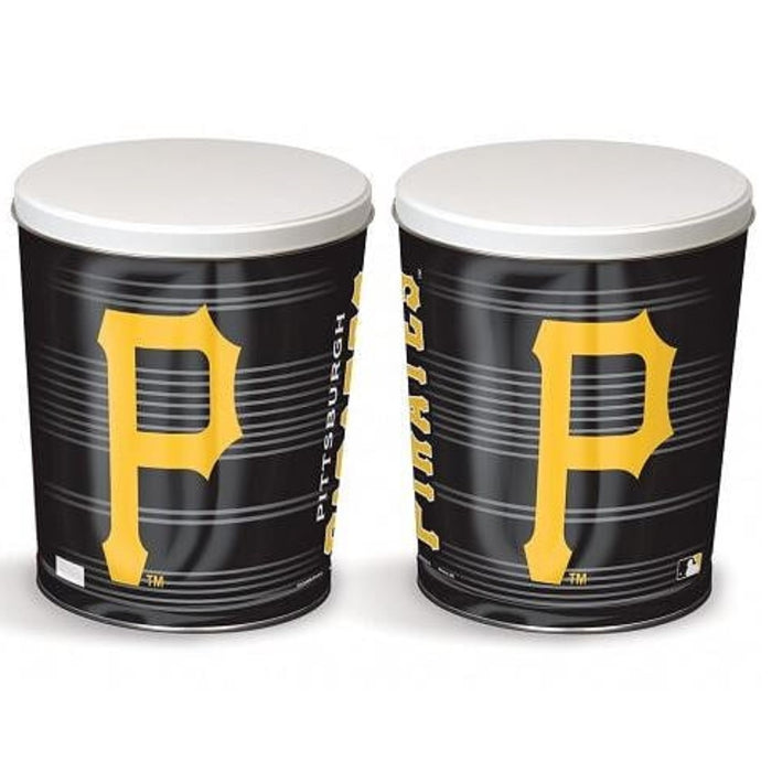 Pittsburgh Pirates Gourmet Popcorn Tin - 3 Gallon